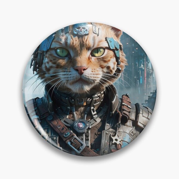 Item preview, Cyber Pirate - Cat - Cartoon designed and sold by RWT-Design.