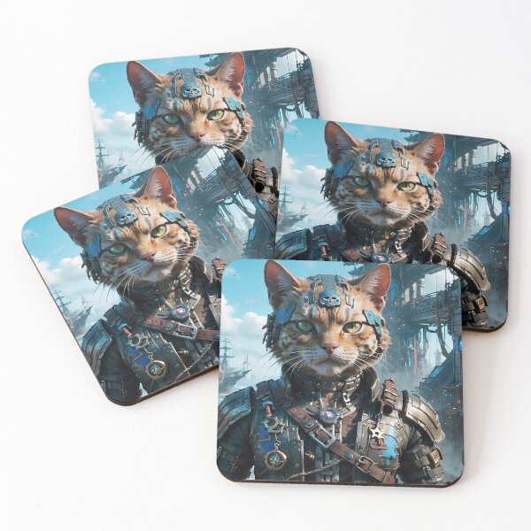 Item preview, Cyber Pirate - Cat - Cartoon designed and sold by RWT-Design.