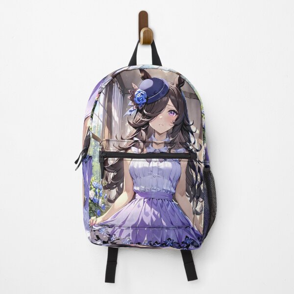Item preview, Rice Shower Uma Musume Pretty Derby Dynamic Pose Blue Rose Anime Girl Waifu designed and sold by HumbertoValveno.