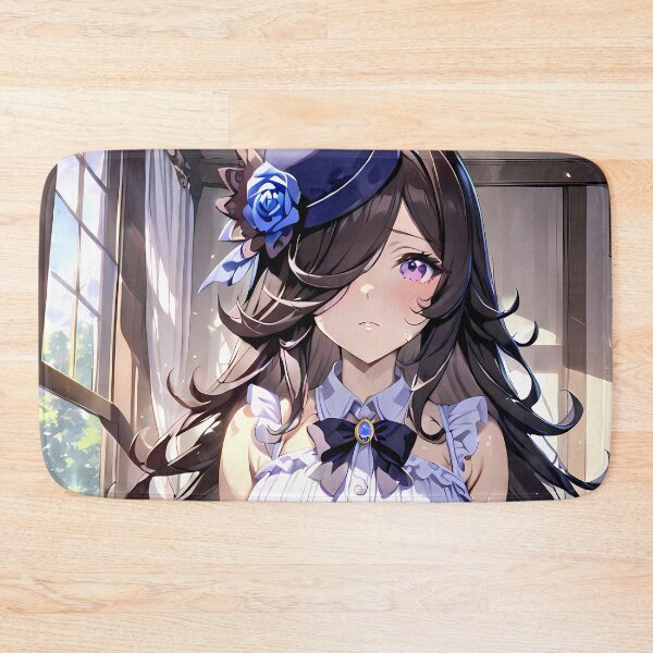 Item preview, Rice Shower Uma Musume Pretty Derby Dynamic Pose Blue Rose Anime Girl Waifu designed and sold by HumbertoValveno.