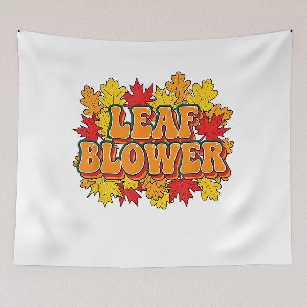 Item preview, halloween leaf autumn retro funny vibes blower classic costume fall vintage designed and sold by Coryconcetta.