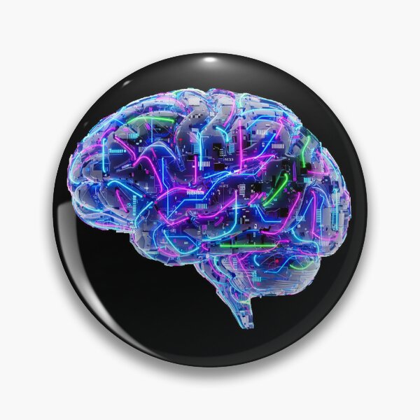 Item preview, NeuroSpicy - Neurodivergent Brain Circuits (III) designed and sold by nature. electrified..