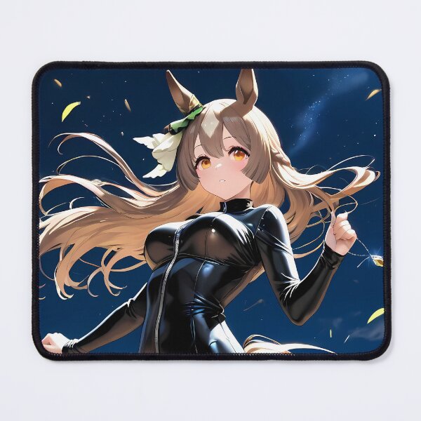 Item preview, Satono Diamond Uma Musume Pretty Derby Anime Girl Black Catsuit Waifu Sky designed and sold by HumbertoValveno.