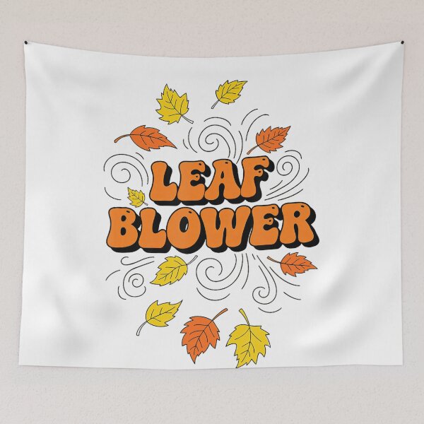 Item preview, leaf vintage blower autumn halloween costume fall classic funny retro vibes designed and sold by Coryconcetta.