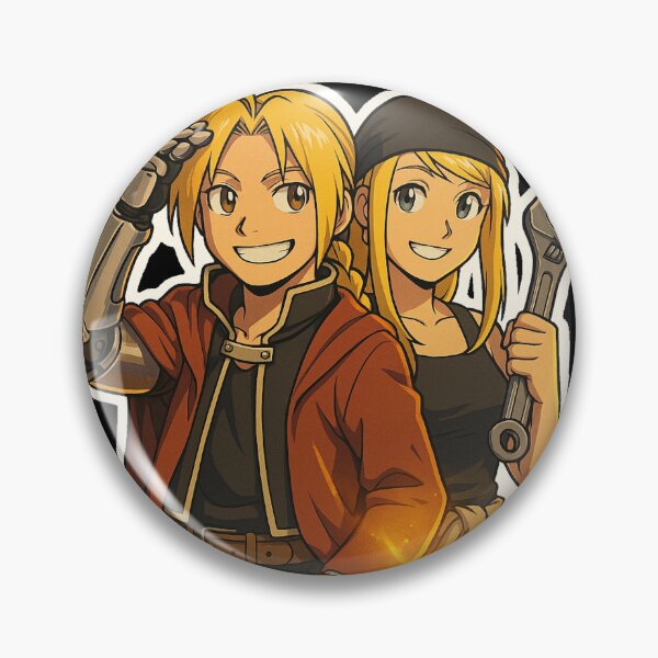 Item preview, Edward & Winry - Full Metal Heart designed and sold by Anime Junkiez.