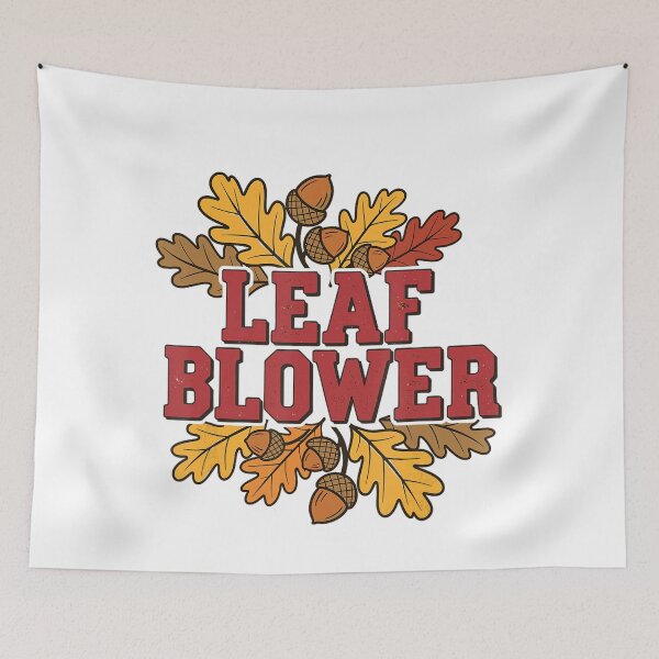 Item preview, classic leaf vintage retro fall halloween funny autumn vibes costume blower designed and sold by Coryconcetta.