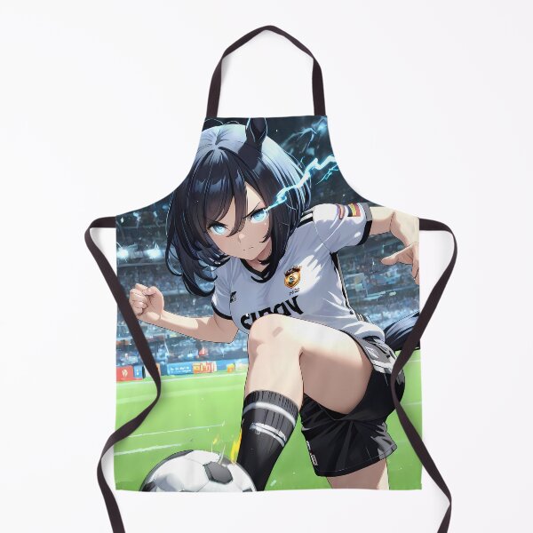 Item preview, Eishin Flash Uma Musume Pretty Derby Anime Girl Soccer Lightning Action designed and sold by HumbertoValveno.