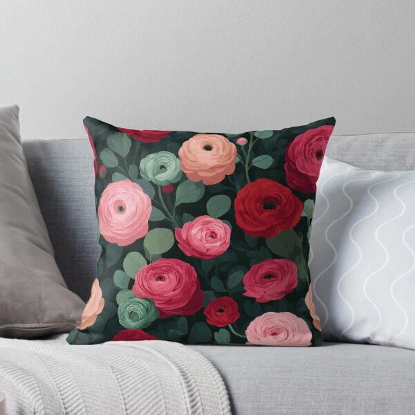 Item preview, Colorful Ornamental Ranunculus Illustration For Housewarming designed and sold by RoyalStarsPatts.