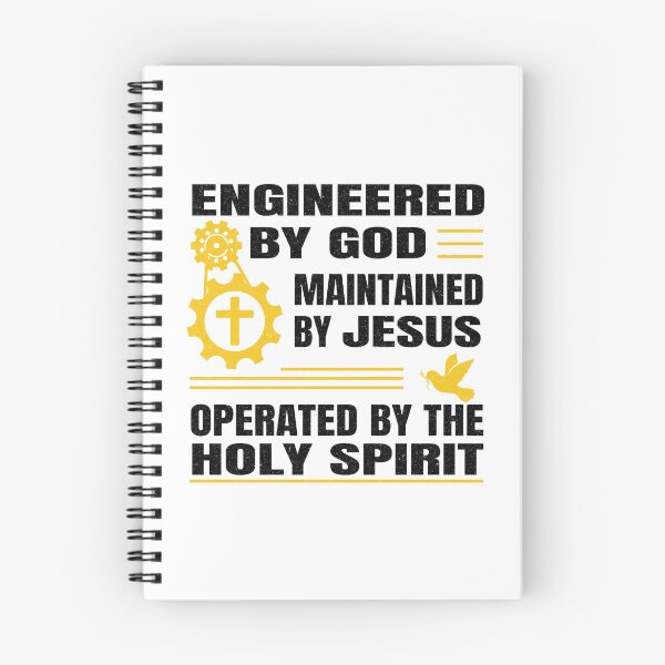 Item preview, Engineered by God, Maintained by Jesus, Operated by the Holy Spirit | Faith Tech Design designed and sold by Geezo101.