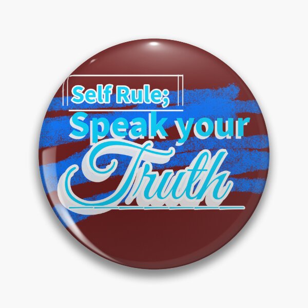 Item preview, Self Rule: Speak Your Truth – Minimalist Motivational Tee designed and sold by Lunalayer Boutique .