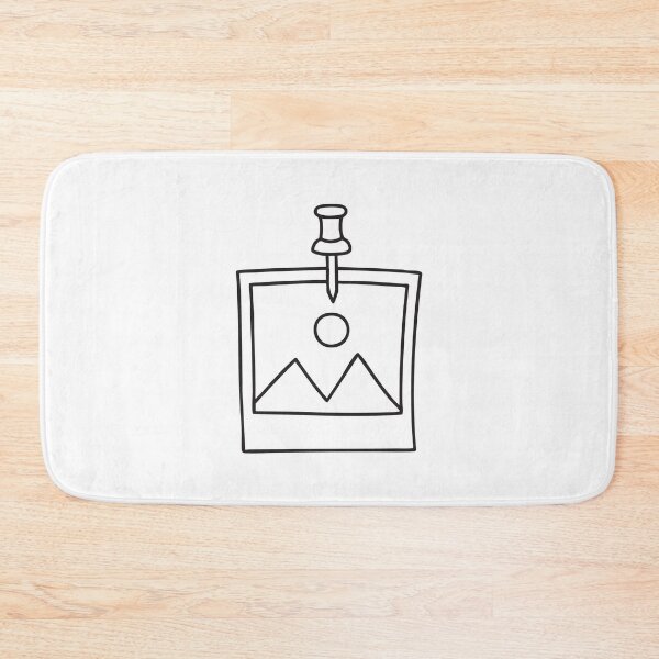 Item preview, A thumbtack holding a photo on a bulletin board designed and sold by rasagamastore.