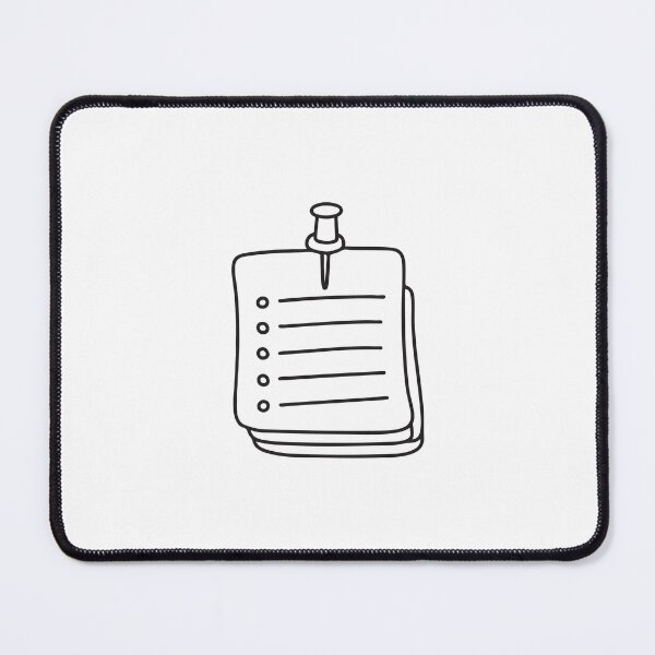 Item preview, A thumbtack pinned on top a note designed and sold by rasagamastore.