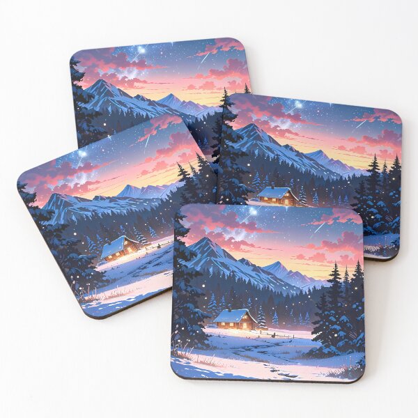 Item preview, Starlit Winter Refuge designed and sold by HikariMoments.