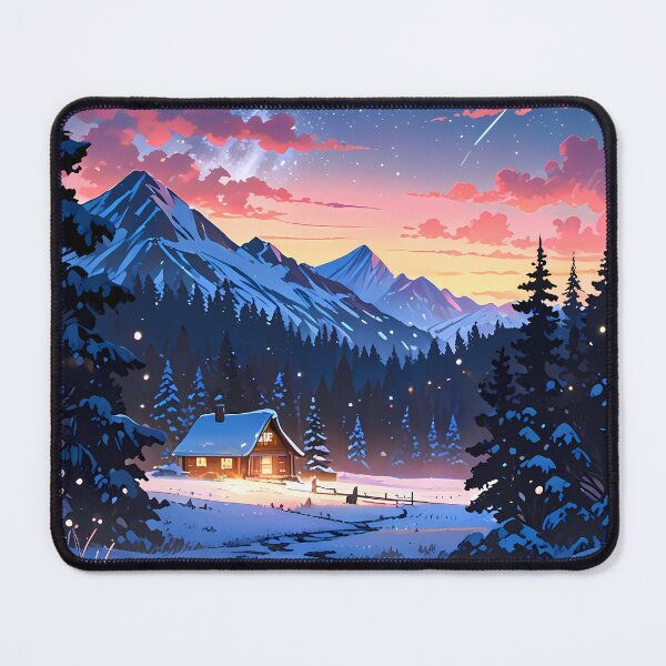 Item preview, Starlit Winter Refuge designed and sold by HikariMoments.