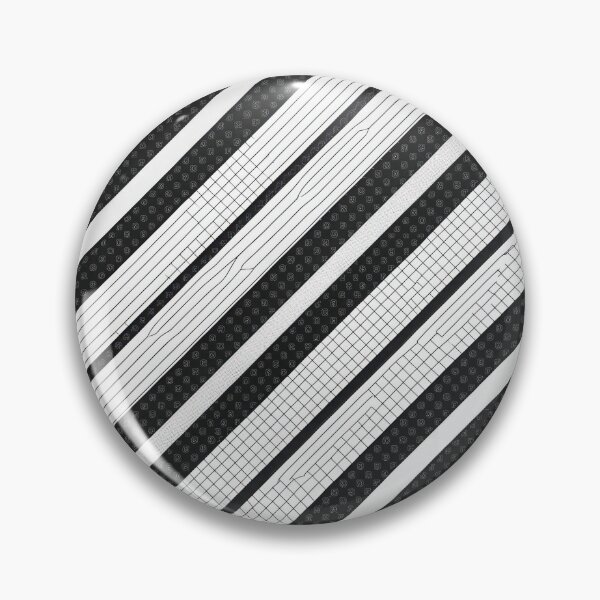 Item preview, Modern Geometric Line Grid Pattern – Black and White Minimal Abstract Design designed and sold by NoctaHike.