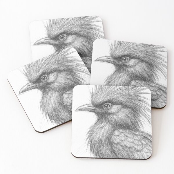 Item preview, Exotic Bird Pencil Sketch designed and sold by Leon Woods Pencil Art.