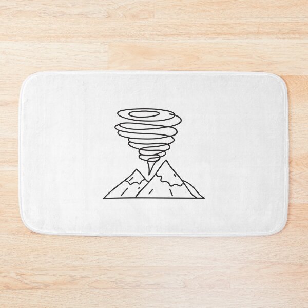 Item preview, A thunderstorm above a mountain designed and sold by rasagamastore.