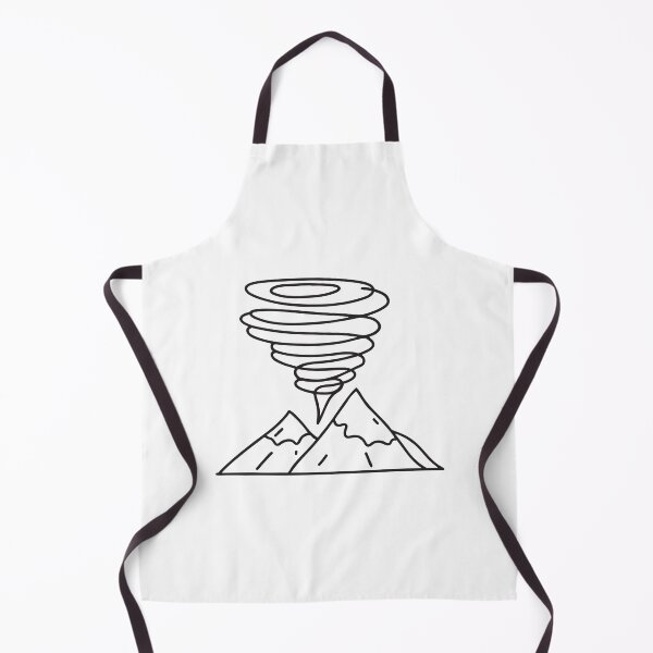 Item preview, A thunderstorm above a mountain designed and sold by rasagamastore.