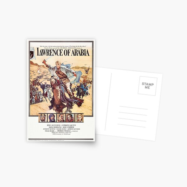 Vintage Movie Poster - Lawrence of Arabia Postcard