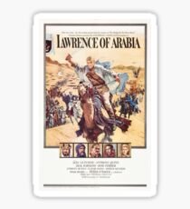 Vintage Movie Poster - Lawrence of Arabia Sticker
