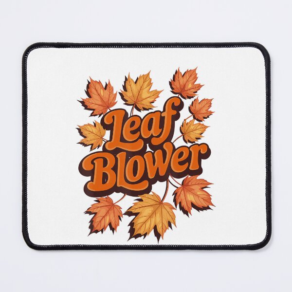 Item preview, blower costume vintage halloween autumn vibes retro classic fall funny leaf designed and sold by Coryconcetta.