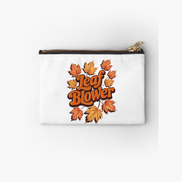 Item preview, blower costume vintage halloween autumn vibes retro classic fall funny leaf designed and sold by Coryconcetta.