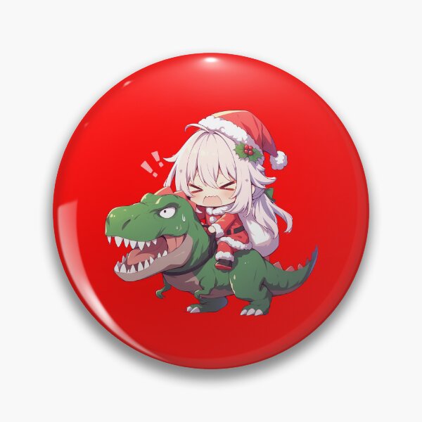 Item preview, Kazuha Christmas Dinosaur Ride Genshin Impact Game Anime Boy Festive designed and sold by HumbertoValveno.
