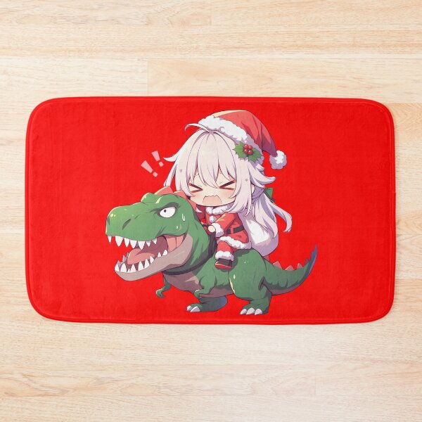 Item preview, Kazuha Christmas Dinosaur Ride Genshin Impact Game Anime Boy Festive designed and sold by HumbertoValveno.