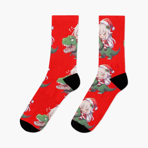 Item preview, Kazuha Christmas Dinosaur Ride Genshin Impact Game Anime Boy Festive designed and sold by HumbertoValveno.