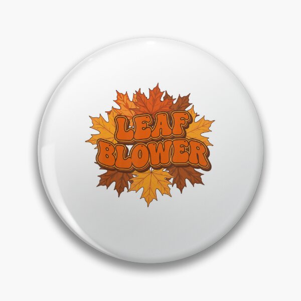 Item preview, halloween retro funny classic autumn fall vibes vintage blower costume leaf designed and sold by Coryconcetta.