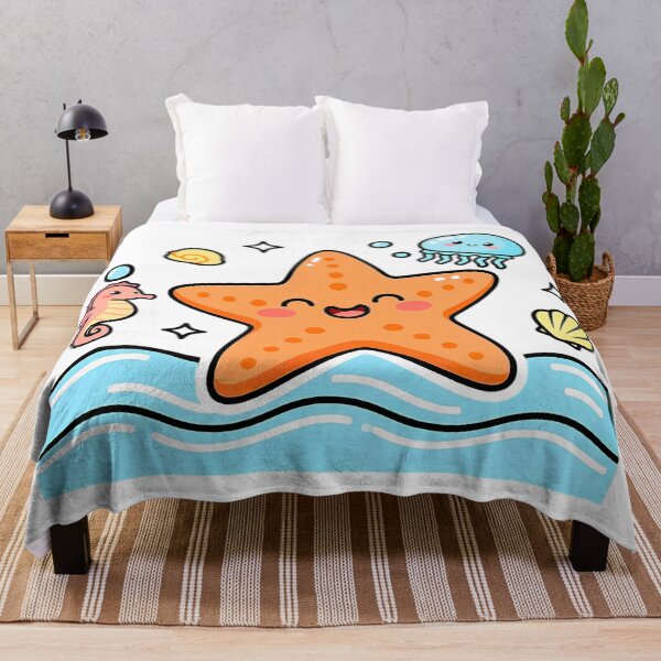 Item preview, Dancing Starfish — Kawaii Ocean Friends Collection designed and sold by Aileen404.
