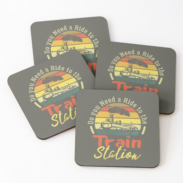 Item preview, Funny Retro Vintage Style Do You Need a Ride To The train    designed and sold by Schneidermovie.