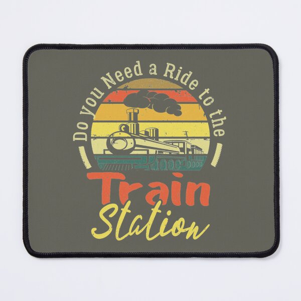 Item preview, Funny Retro Vintage Style Do You Need a Ride To The train    designed and sold by Schneidermovie.