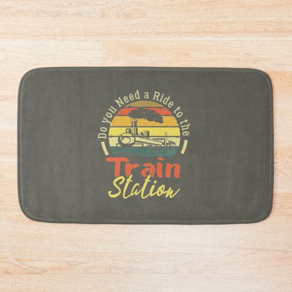 Item preview, Funny Retro Vintage Style Do You Need a Ride To The train    designed and sold by Schneidermovie.