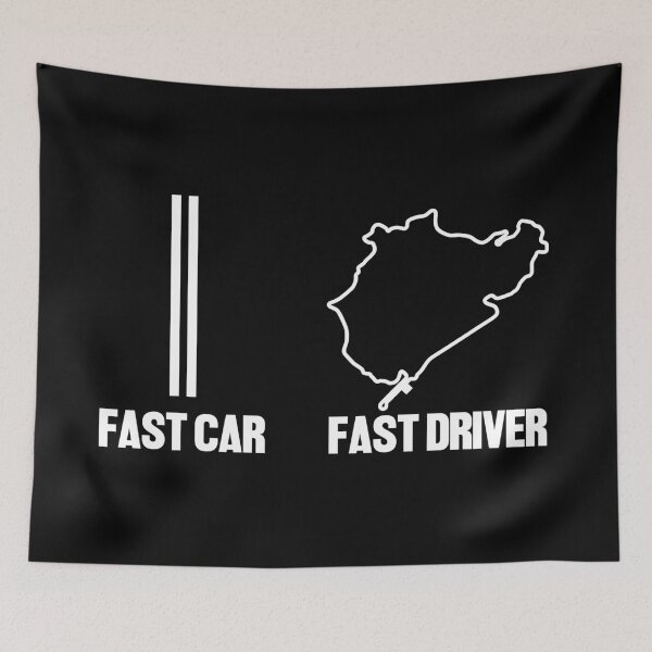 Item preview, Fast Car Vs Fast Driver designed and sold by BronArtworks.