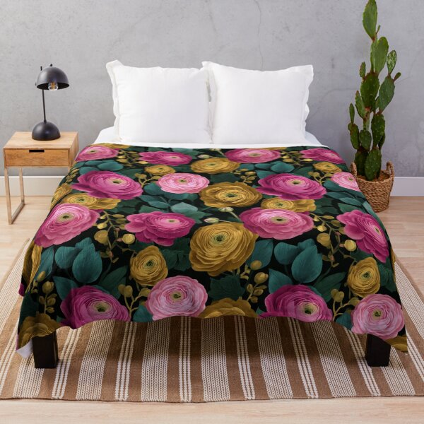 Item preview, Minimalistic Petaled Ranunculus For Home Accent designed and sold by RoyalStarsPatts.