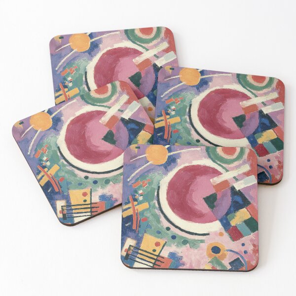Item preview, Abstract interplay of colors and geometry designed and sold by ArtHouseNiklas.