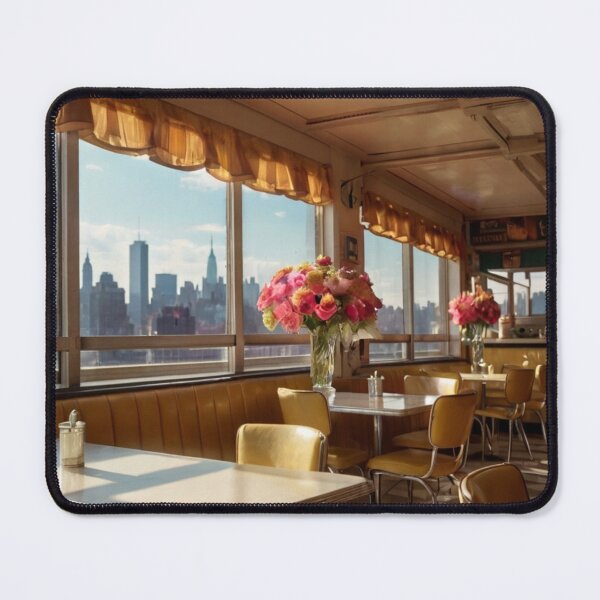 Item preview, Retro Morning at the American Café designed and sold by BlareBlare.