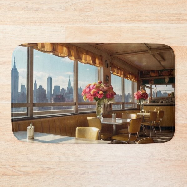 Item preview, Retro Morning at the American Café designed and sold by BlareBlare.