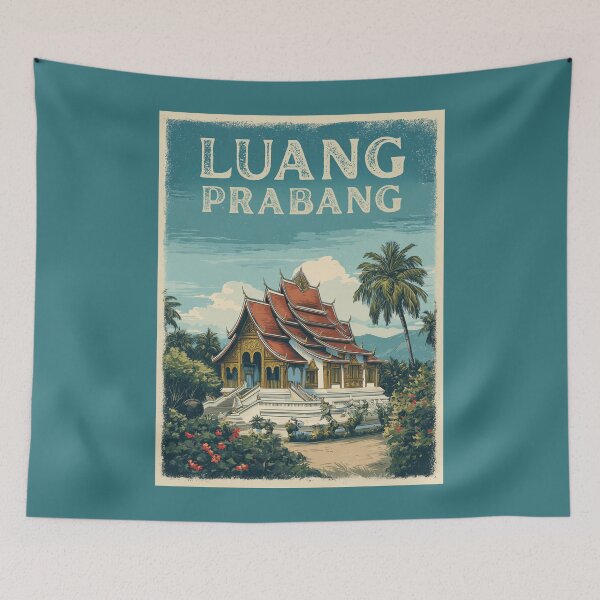 Item preview, Luang Prabang Laos designed and sold by GoodOldVintage.