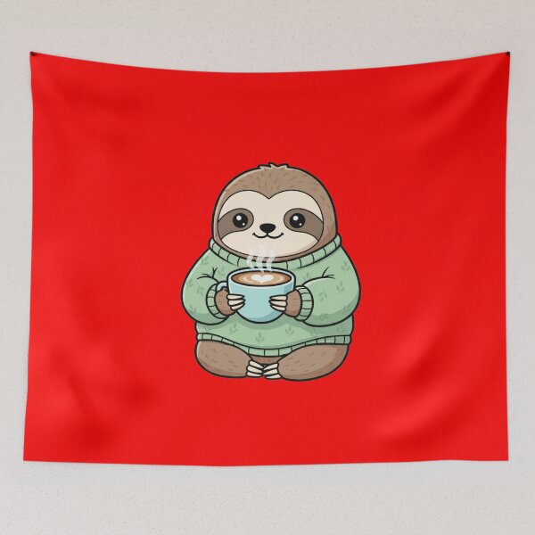 Item preview, Sloth Coffee Lover designed and sold by OOStudio.