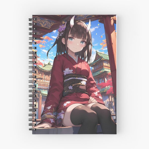 Item preview, Noshiro Beautiful Autumn Kimono Azur Lane Traditional Japan Scene designed and sold by HumbertoValveno.