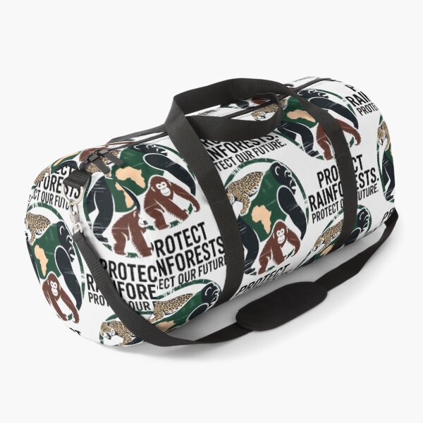 Item preview, Rainforest Guardians Over Africa Map in Distressed Circle designed and sold by SplashTastic.