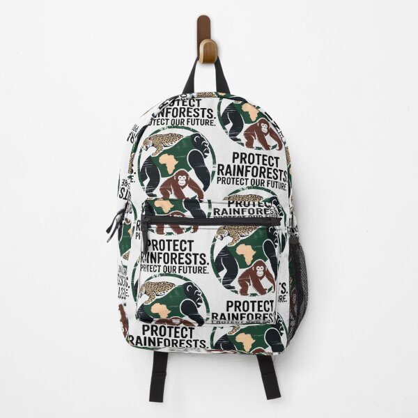 Item preview, Rainforest Guardians Over Africa Map in Distressed Circle designed and sold by SplashTastic.