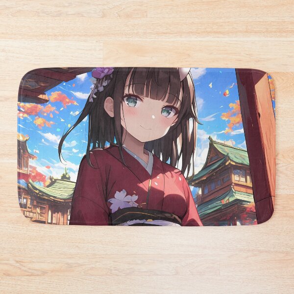 Item preview, Noshiro Beautiful Autumn Kimono Azur Lane Traditional Japan Scene designed and sold by HumbertoValveno.