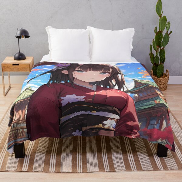 Item preview, Noshiro Beautiful Autumn Kimono Azur Lane Traditional Japan Scene designed and sold by HumbertoValveno.