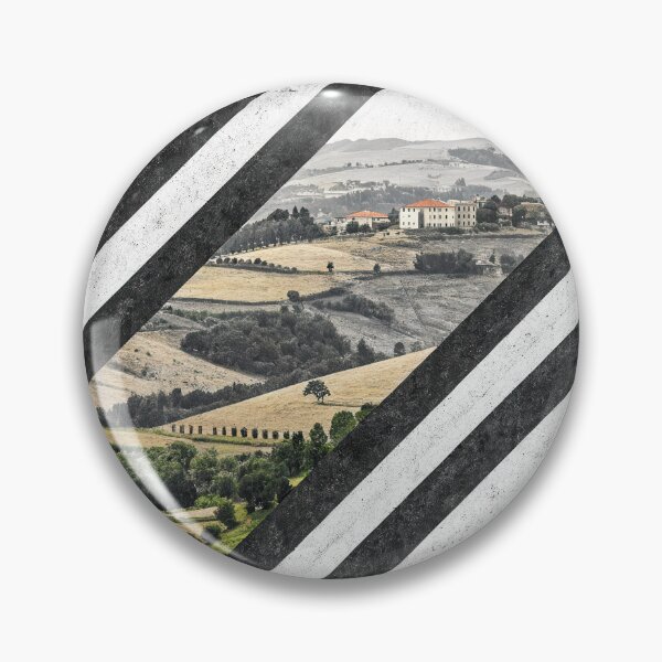 Artikelvorschau, Geometrische Landschaftscollage – Abstraktes Naturdesign in Schwarz-Weiß entworfen und verkauft von NoctaHike.