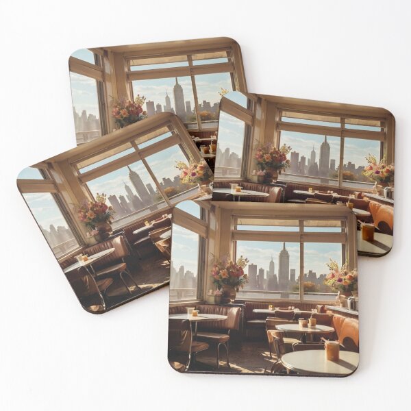 Item preview, 1960s Sunshine and Coffee Reflections designed and sold by BlareBlare.