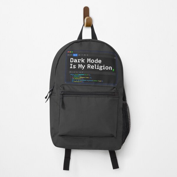Item preview, Dark Mode Is My Religion Art designed and sold by WiserShop.