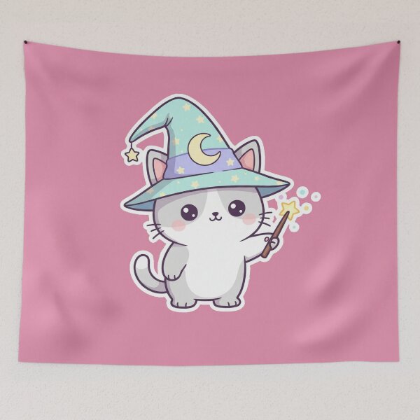 Item preview, Magic Cat – Little Wizard designed and sold by OOStudio.
